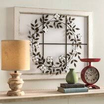 Rustic Window Frame Wall Decor Wayfair