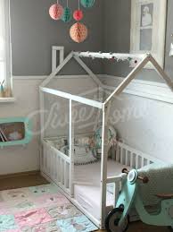 Play Tent Children Bed For Toddler Is Montessori Bed House Etsy In 2020 Diy Childrens Beds Kid Beds Diy Toddler Bed