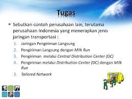 Jenis Jenis Jaringan Transportasi Dalam Pendistribusian Barang Ppt Download