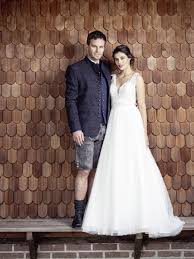 Schneller versand · top qualität · guter service · geschneidert Elegantes Hochzeitspaar In Tracht Hochzeit Hochzeitsmode Hochzeitspaar