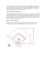 El Kickingball Campo De Beisbol Arbitro