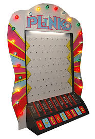 With games like inflatable axe throwing, basketball toss games, dunk tank rentals, sumo suit rentals, wacky trike racing, we have everthing you need to make your event rock! Giant Plinko Carnival Game Promotional Event Rental Video Amusement