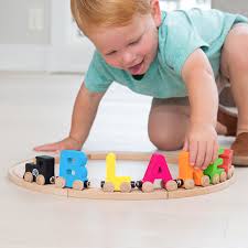 Spell Your Name Alphabet Railroad Best For Ages 3 To 4