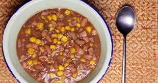 Isophu Yombona Mealies And Bean Soup Recipes Food Bean Soup