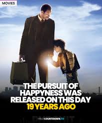 💼 The Pursuit of Happyness (2006) — Will Smith delivers one of his most  powerful performances in this true story of grit and hope. Released Dec 14,  2006, it reminds us: don't