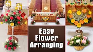 See more ideas about church decor, altar decorations, church. Fresh Flower Arrangement I Church Decoration Ideas I Church Altar Decoration I Floral Tips Youtube