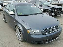 Waupl68e84a071274 2004 Gray Audi S4 On Sale In Los Angeles Ca Lot 15522026 Car Auctions Audi Salvage Cars