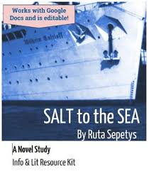 Salt to the sea book. Salt To The Sea By Ruta Sepetys Novel Study Google Drive Enabled