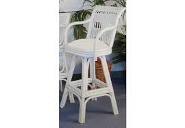 The stools will resistant wear and fade that is caused by the outdoor elements. Fiji Wicker Bar Stool