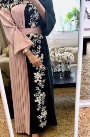 Best Naizer Quality Material Two Colour Habaya Muslim Fashion Dress Abayas Fashion Fashion Dresses