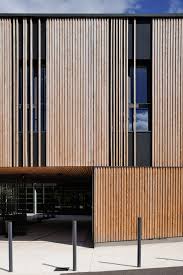 Gallery Of Social Center In Aubenas Composite Architectes 3 Architecte Bardage Bois Exterieur Architecture
