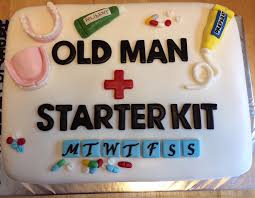 This post is all about happy birthday old man. Kiki S Sweets Old Man Starter Kit 50th Birthday Cake Facebook
