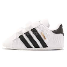 details about adidas originals superstar crib white black td toddler infant baby shoes s79916