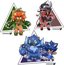 Halloween Skins Shadow And Light Colab Brawlstars