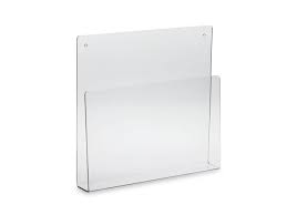 Source One Compact Deluxe Clear Acrylic File Chart Holder Wall Mount 1 Pack Large Newegg Com