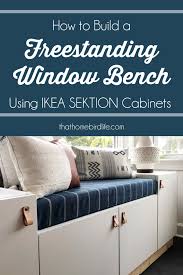 Are you looking for beli diy window seat ikea? Building A Freestanding Window Bench From Ikea Cabinets One Room Challenge Week Four