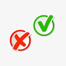 Check Mark And Cross Mark Check Clipart Cross Clipart Error Png And Vector With Transparent Background For Free Download Vetores Padroes De Texturas Ponto De Interrogacao