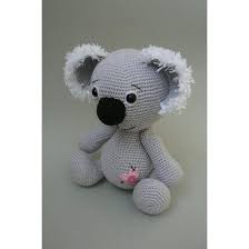 Koala Bear Crochet Pattern Crochet Pattern By Kamlin Patterns Knitting Patterns Loveknitting Crochet Bear Crochet Patterns Crochet Dolls