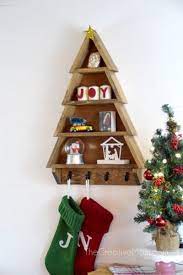 How To Make A Diy Christmas Tree Shelf The Creative Mom Christmas Diy Diy Christmas Tree Holiday Decor Christmas