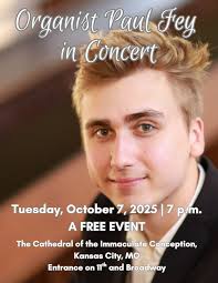 Free organ concert at cathedral