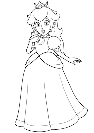 6:52 rainbow splash 412 701 просмотр. Princess Toadstool Coloring Pages Printable Super Mario Coloring Pages Mario Coloring Pages Princess Coloring Pages