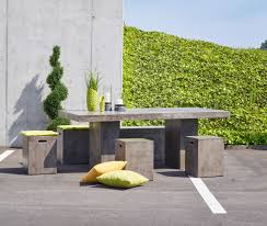 Betontisch Sils Mobel Egger Aussenmobel Gartenmobel Gartentisch Mit Stuhlen