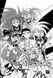 ryouko, masaki sasami jurai, masaki aeka jurai, kuramitsu mihoshi,  ryou-ouki, and 4 more (tenchi muyou! and 1 more) drawn by kajishima_masaki  | Danbooru