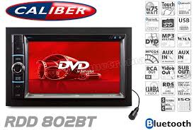 2DIN DVD/USB/SD Bluetooth autórádió fejegység LCD monitorral Caliber RDD  802 BT