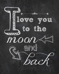 Both these are very famous phrases and used as quotes, poems and even lyrics to dedicate her or him. I Love You To The Moon And Back Quotes Quotesgram