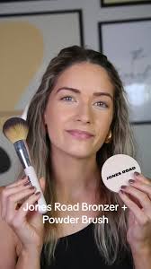 Lately I’ve been loving this Jones Road Beauty face powder brush to apply  my bronzer. It gives more of a diffused look but you can still build up the  pigmentation if you need to. Have you tried this ...