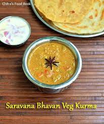 Saravana Bhavan Kurma Recipe Hotel Vegetable Kurma For Parotta Roti With Video Recipe Kurma Recipe Recipes Cooking
