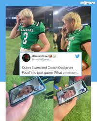 Quinn ewers, a former texas commit, looks like a guy who will be slinging the pill all over the big ten for years to come. Maxpreps Southlake Carroll Head Coach Riley Dodge Was In Facebook