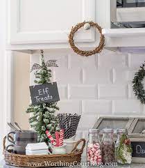 Christmas In My Farmhouse Kitchen Worthing Court Farmhouse Christmas Kitchen Christmas Decorations Christmas Kitchen Decor