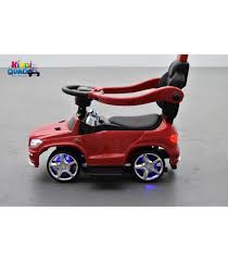 Trotteur Voiture Mercedes Gl63 Rouge Porteur Pousseur A Bascule Voiture Kiddi Quad