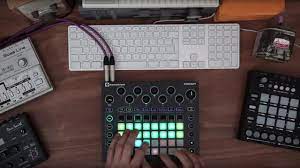 How to connect novation circuit to lauchcontrol xl mk2 via a virtual midi channel, in this case with copperlan. Novation Circuit Youtube