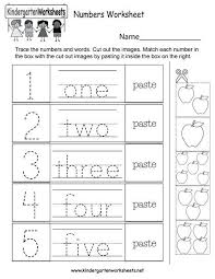 This Is A Fun Numbers Activity Worksheet For Kindergarten Kids Children Can Practic Kindergarten Math Worksheets Free Numbers Preschool Kindergarten Math Free