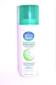 I had liked the smell when i tested spraying it. White Rain Advanced Formula Extra Hold Hair Spray Unscented 7 Fl Oz Unscented Spray Hold On