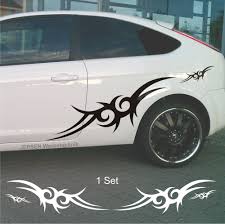 Tribal Cartattoo Sticker 4er Set 110x35cm T03 Side Sticker Car Sticker Auto Motorrad Teile Auto Tuning Styling Car Decals Car Accessories Car Stickers