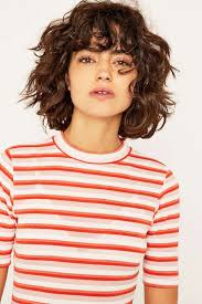 Urban Outfitters Top Tight Striped Knit Rib Bob Hairstyles Curly Hair Styles Hair Styles