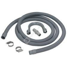 The hose comes with two clamps for a completely quick and easy installation. Universal Washing Machine Dishwasher 2 5m Waste Drain Extension Kit By Null Espares