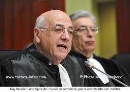 Tribunal de commerce : Guy Baudéan passe la main à Jean Baseilhac