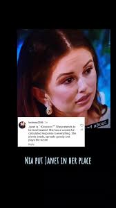 Nia Sanchez Puts Janet in Her Place