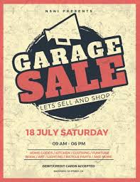 Vintage Garage Sale Flyer Template Sale Flyer Flyer Template Garage Sales