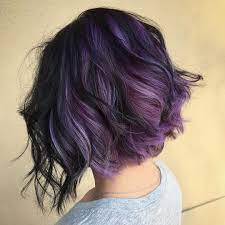 Violet Mix Hair By Hairbyannetteg Short Purple Hair Hair Styles Hair Dye Colors