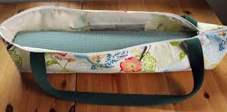 Want to get into yoga without spending a lot of money on yoga gear? Yoga Mat Bag Zippered Top Loading In Hummingbird Floral With Etsy Yoga Mat Bag Pattern Yoga Bag Pattern Yoga Mat Bag