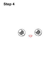 Giant panda is a bear like creature about the size of an american black bear, giant pandas stand between two and three feet tall at the shoulder (on all four legs) below are step by step how to draw a giant panda. How To Draw A Panda Bear Cartoon Video Step By Step Pictures