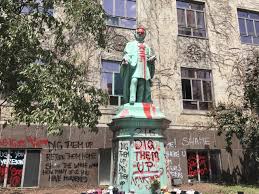 It also recommended the university not reinstall a statue of egerton ryerson that was pulled down by protesters in june. Ryerson Statue Vandalized In Wake Of Discovery At Bc Residential School 680 News