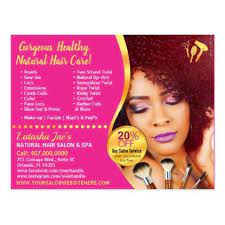 Natural Hair Care Salon Stylist Postcard Template Zazzle Com Natural Hair Care Natural Hair Styles Hair Care