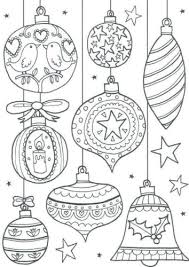 Keep your kids busy doing something fun and creative by printing out free coloring pages. Free Christmas Ornaments Coloring Pages Printable