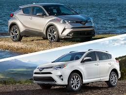 This has given it a more muscular look than previous generations of the truck, which is. 2018 Toyota C Hr Vs 2018 Toyota Rav4 What S The Difference Autobytel Com